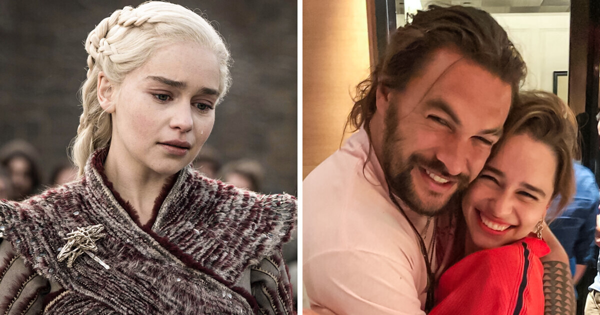 Emilia Clarke Cuenta Qu La Hac A Llorar Antes De Las Escenas Ntimas Con Jason Momoa Bella Y